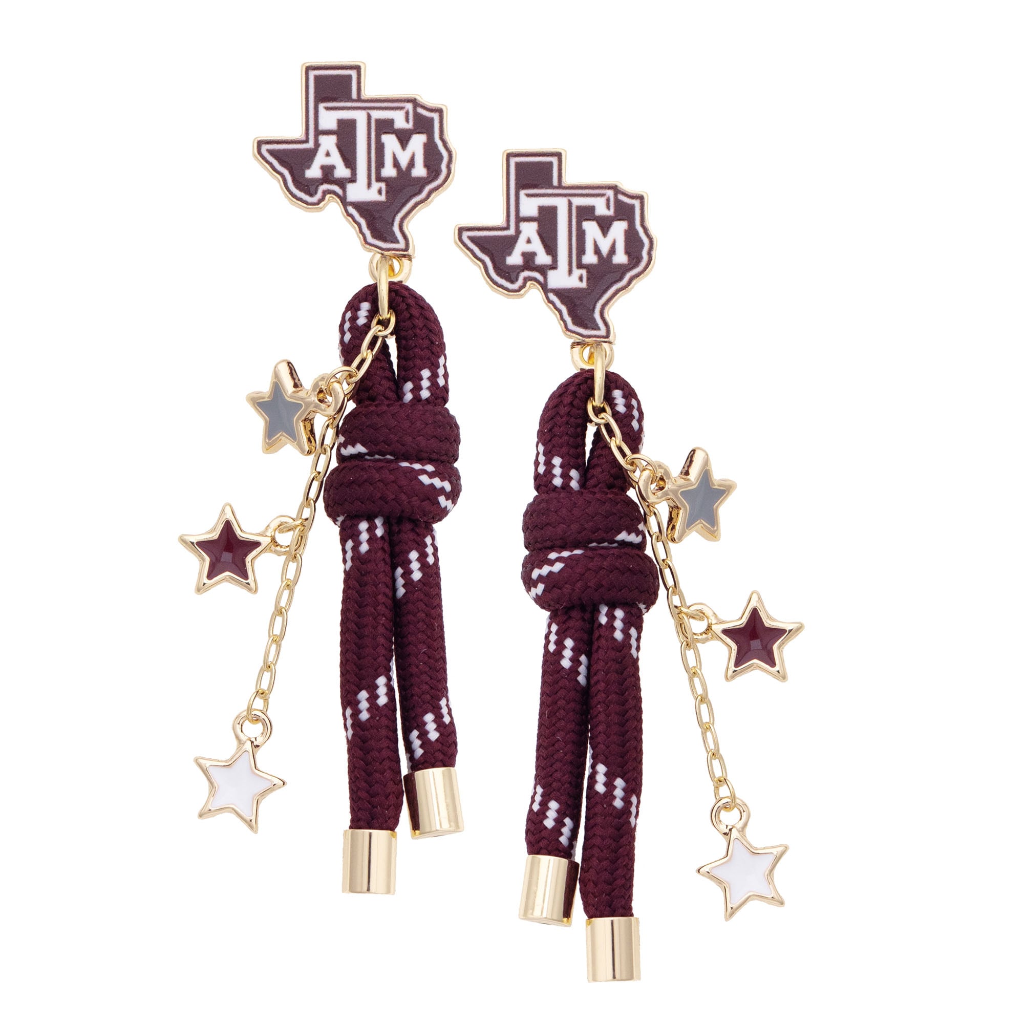 Women's CANVAS Style Texas A&M Aggies Paracord Earrings
