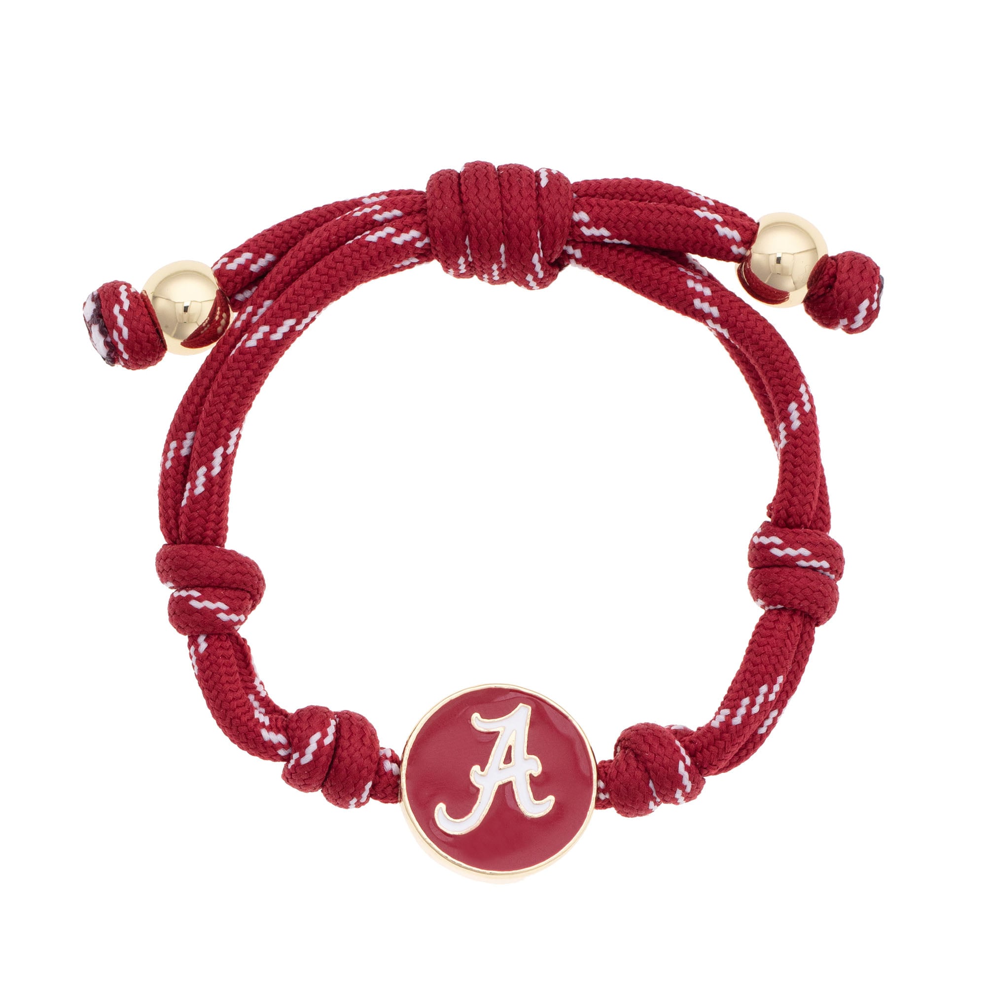 CANVAS Style Alabama Crimson Tide Logo Paracord Bracelet