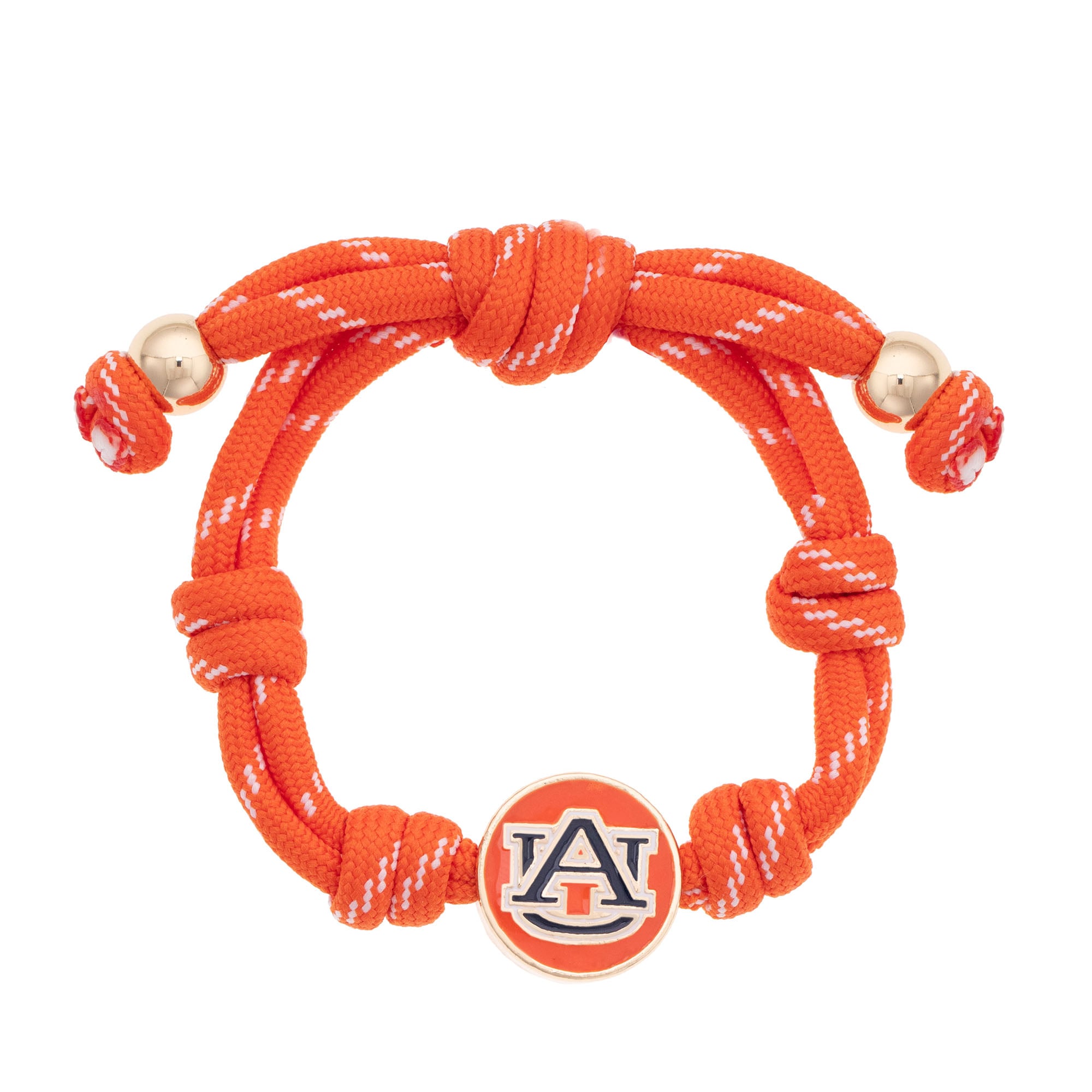 CANVAS Style Auburn Tigers Logo Paracord Bracelet