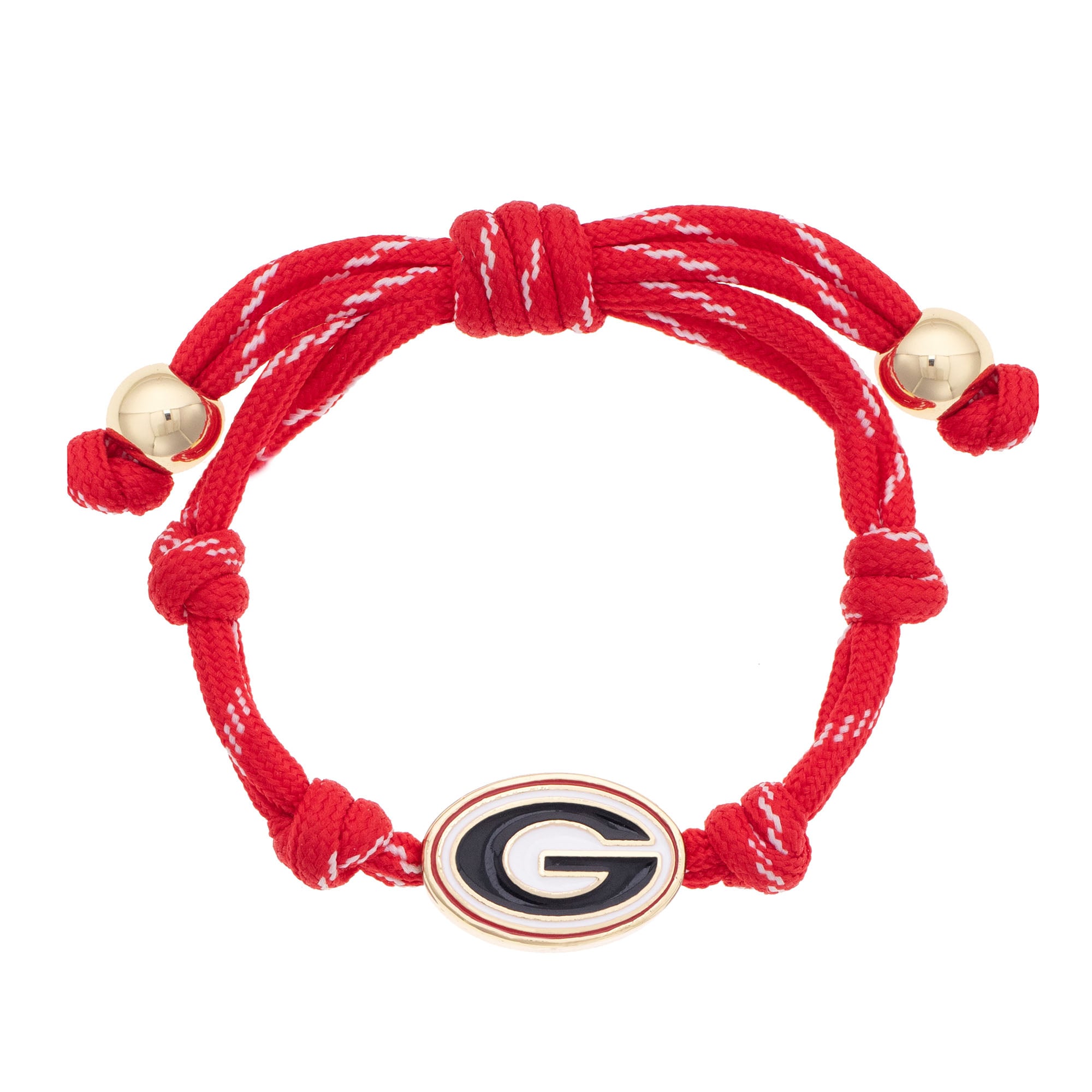 CANVAS Style Georgia Bulldogs Logo Paracord Bracelet