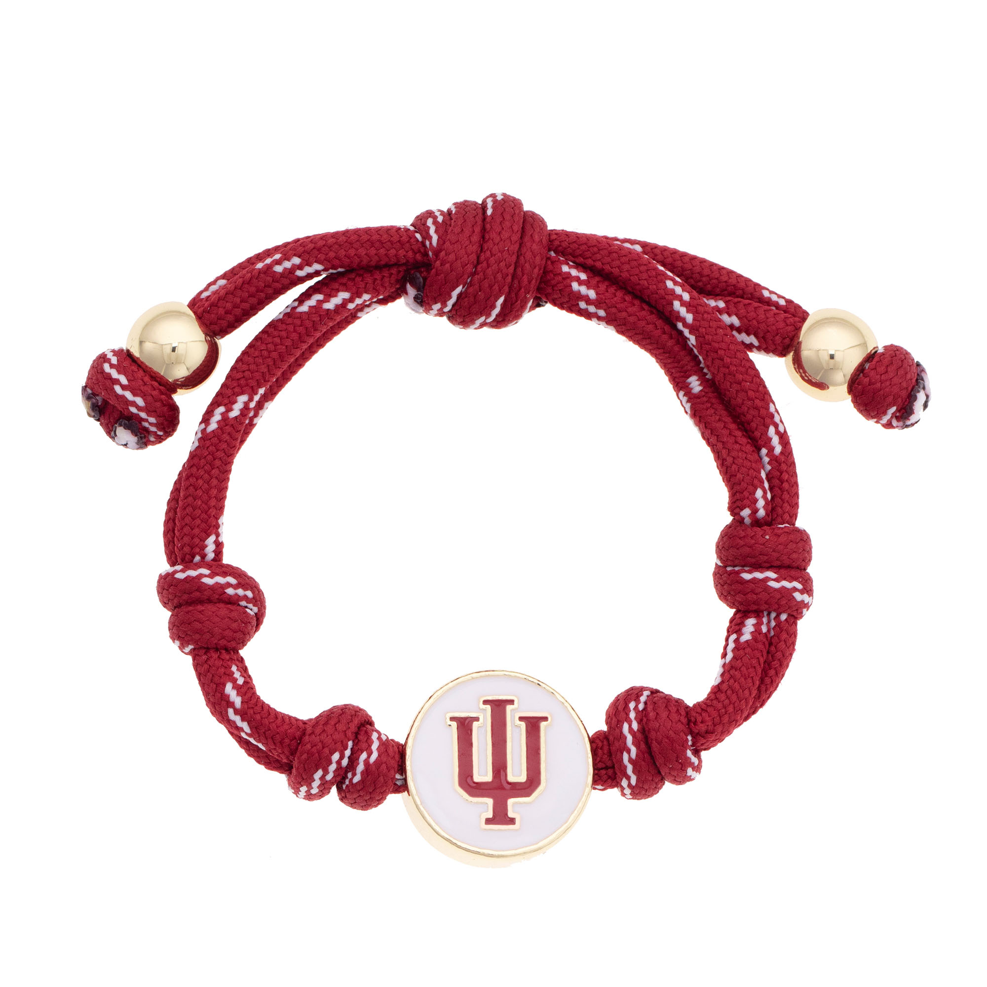 CANVAS Style Indiana Hoosiers Logo Paracord Bracelet