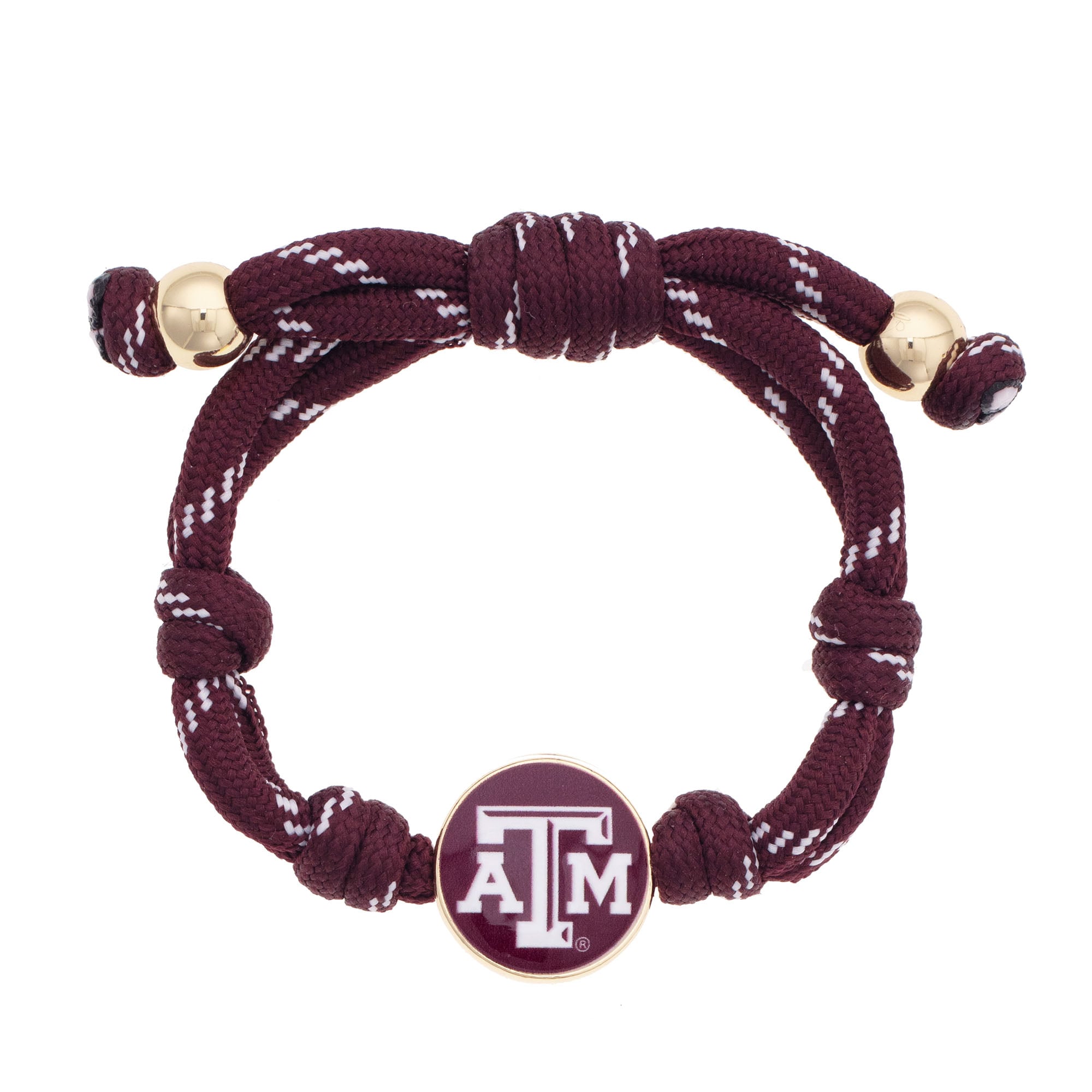 CANVAS Style Texas A&M Aggies Logo Paracord Bracelet
