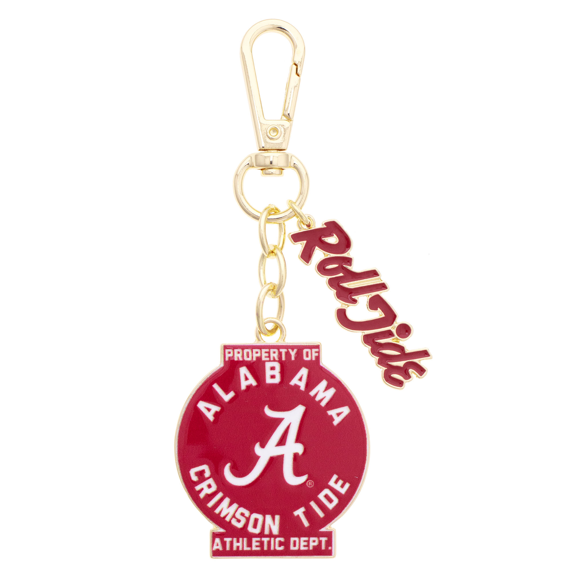 Women's CANVAS Style Alabama Crimson Tide Vintage Bag Charm