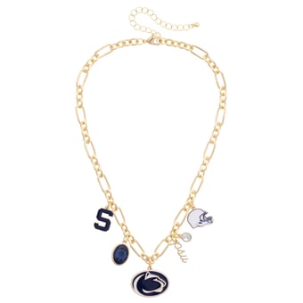 Women's CANVAS Style Penn State Nittany Lions Game Day Charm Necklace