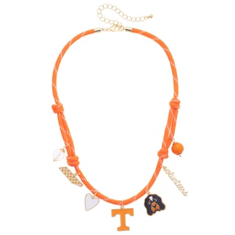 Women's CANVAS Style Tennessee Volunteers Paracord Charm Necklace