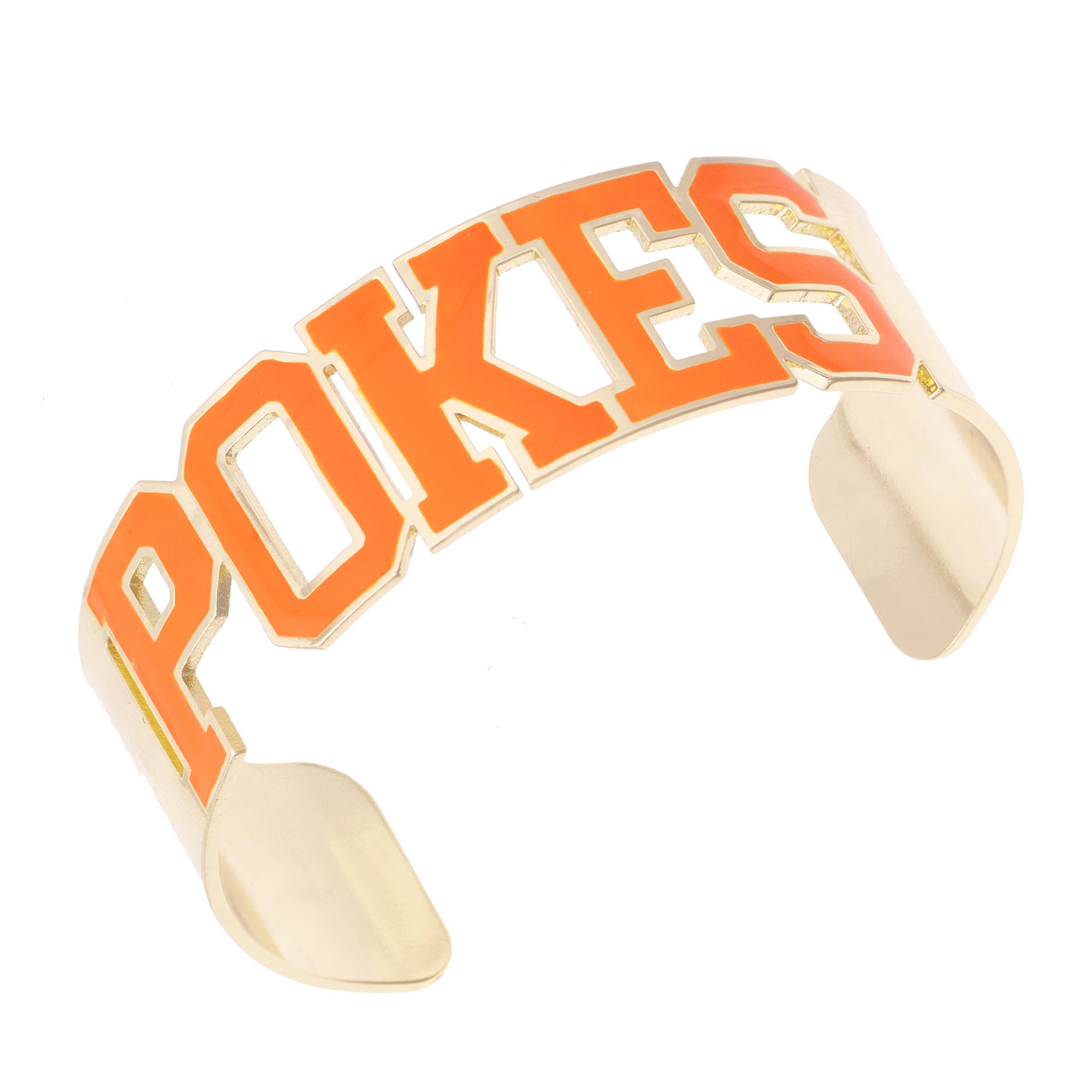 Women's CANVAS Style Oklahoma State Cowboys Varsity Outline Cuff