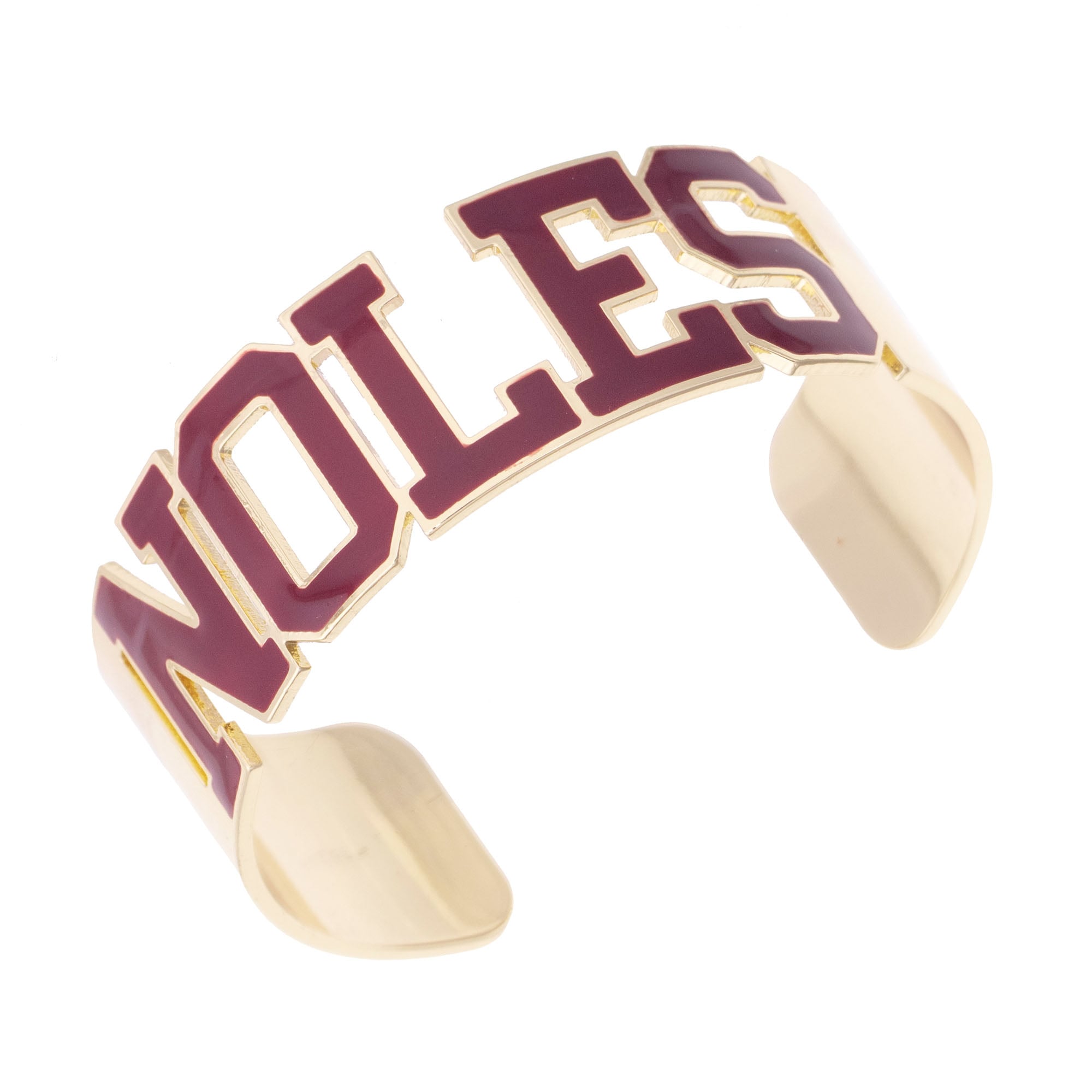 Women's CANVAS Style Florida State Seminoles Varsity Outline Cuff