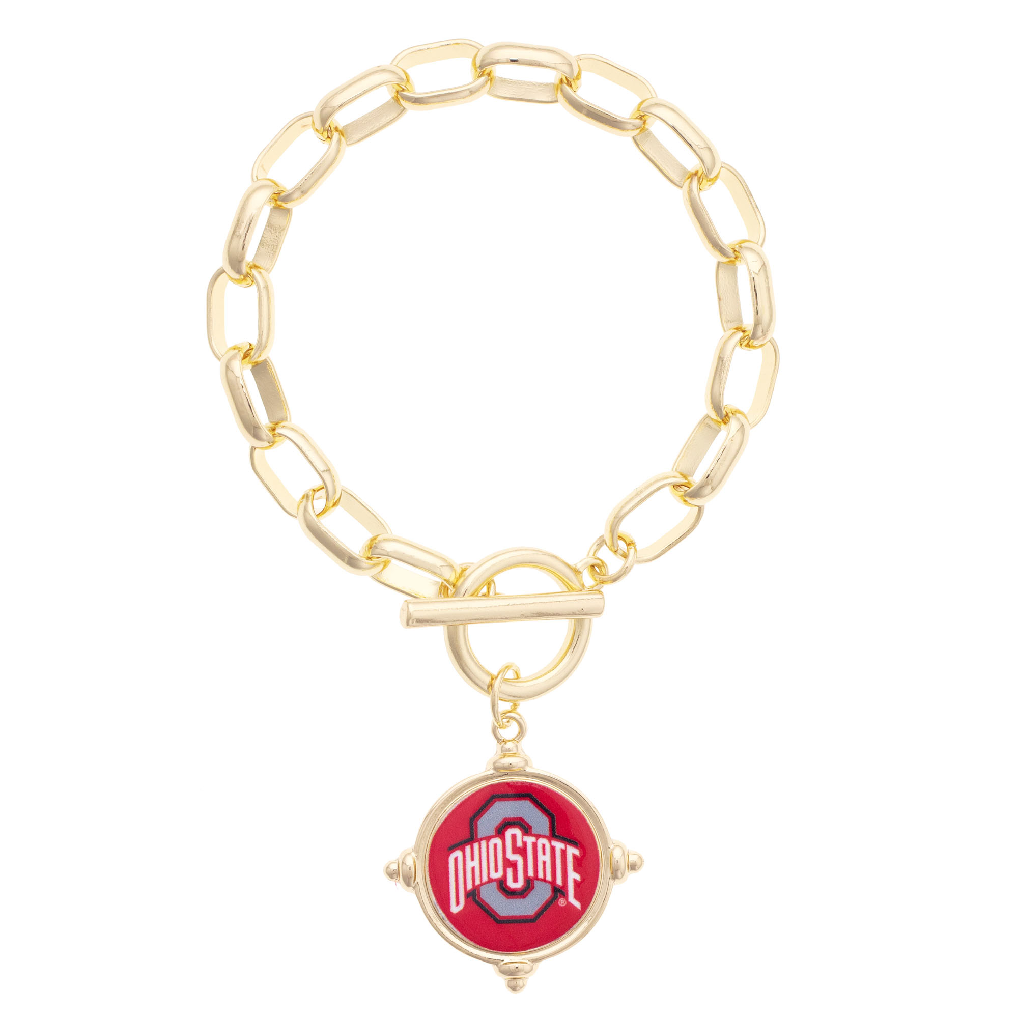 Women's CANVAS Style Ohio State Buckeyes Intaglio Bracelet