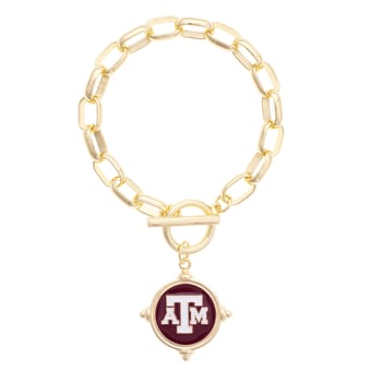 Women's CANVAS Style Texas A&M Aggies Intaglio Bracelet