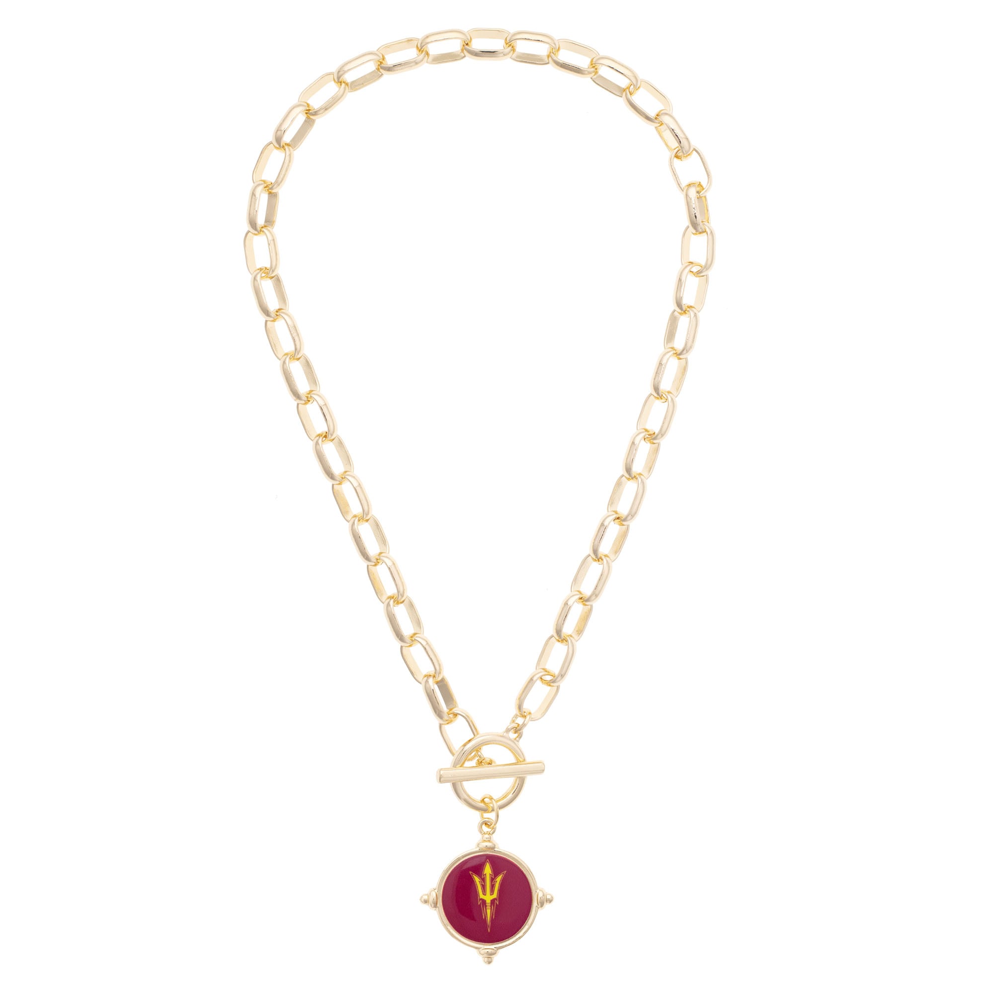 Women's CANVAS Style Arizona State Sun Devils Intaglio Necklace