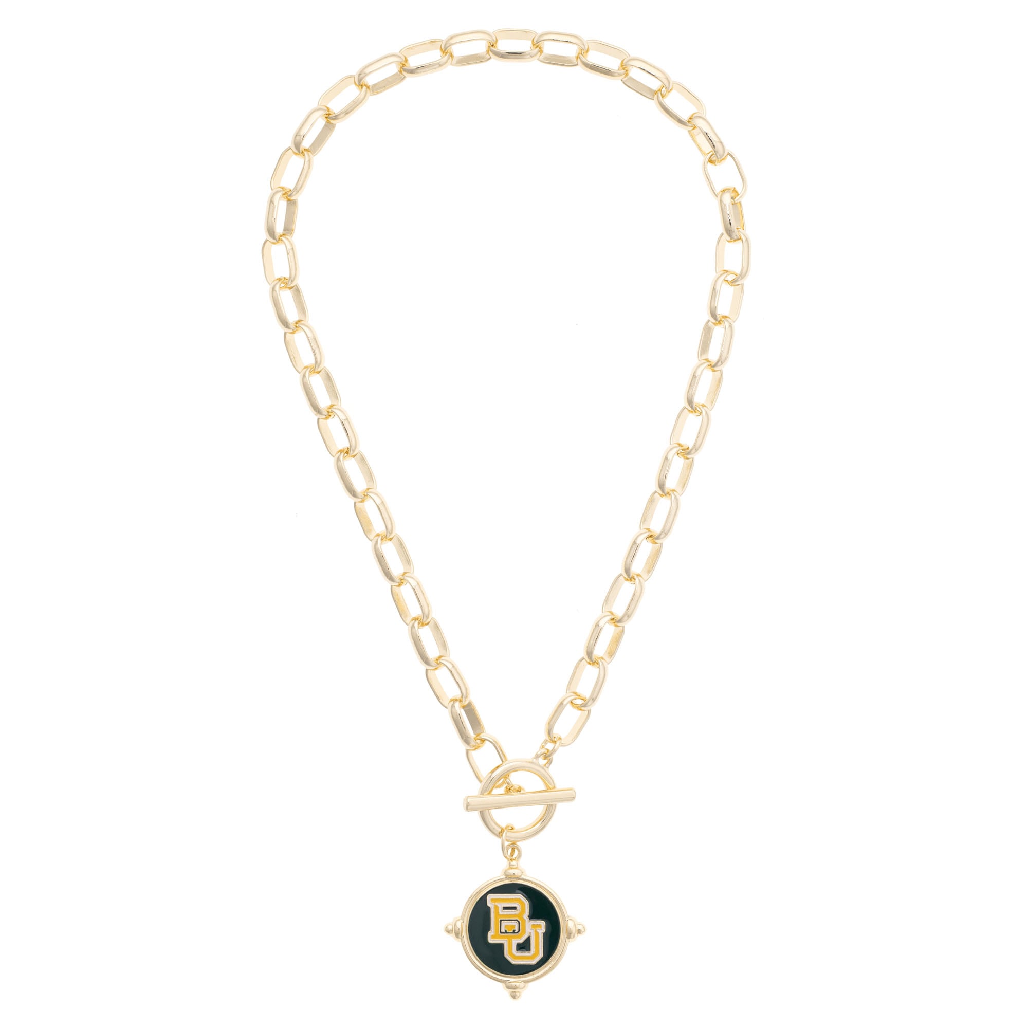 Women's CANVAS Style Baylor Bears Intaglio Necklace