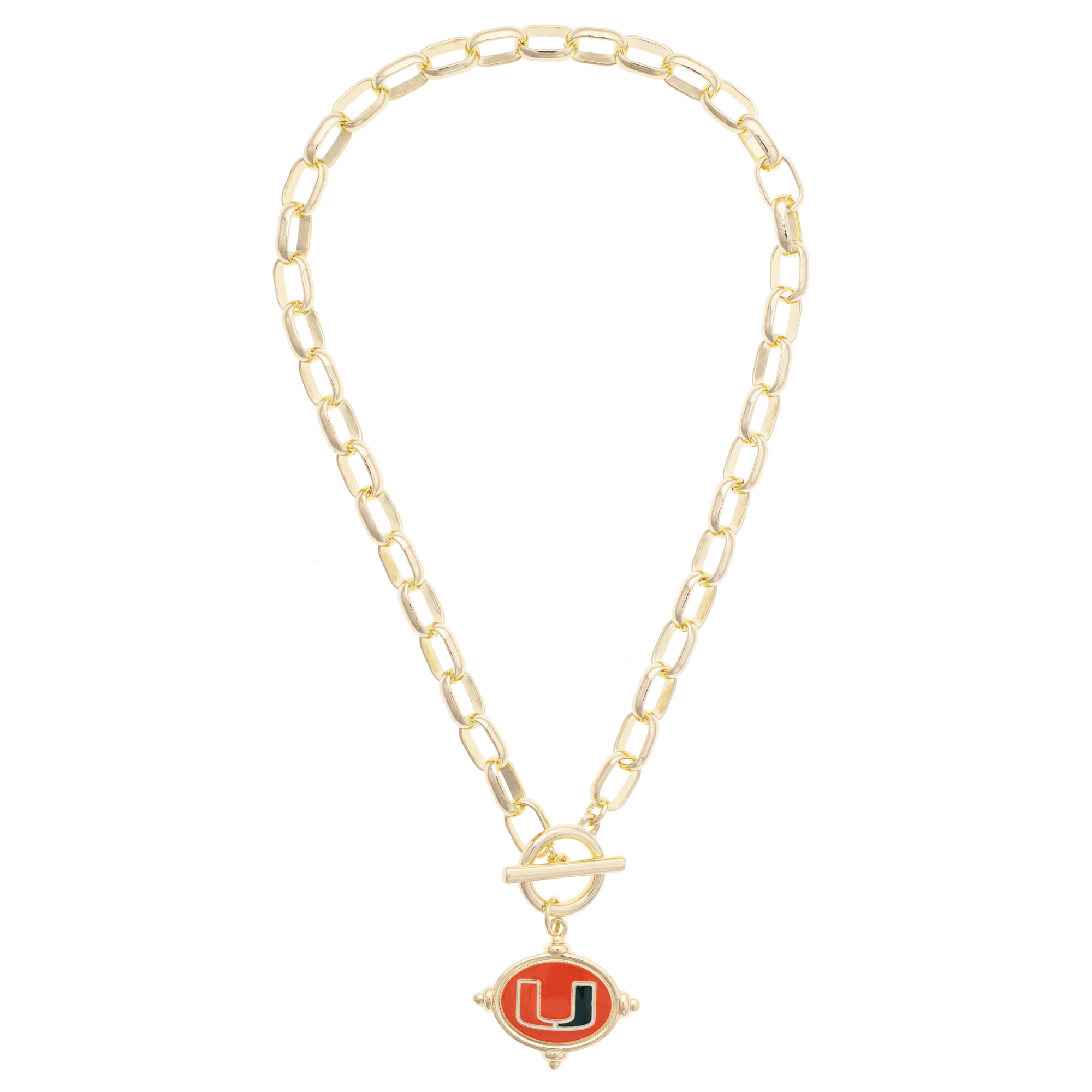 Women's CANVAS Style Wisconsin Badgers Intaglio Necklace