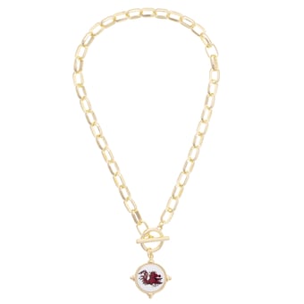 Women's CANVAS Style South Carolina Gamecocks Intaglio Necklace