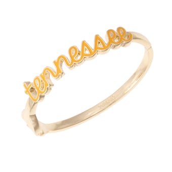 CANVAS Style Tennessee Volunteers Cursive Hinge Bangle