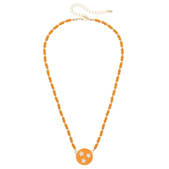Women's CANVAS Style Tennessee Volunteers Beaded Spirit Necklace
