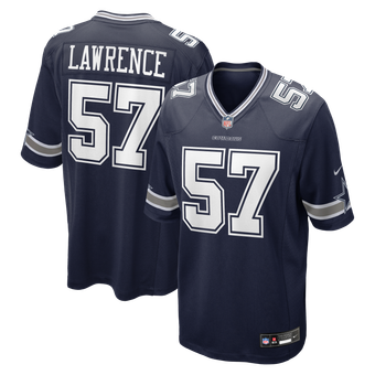 Men's Nike Navy Dallas Cowboys Malachi Lawrence Team Game Jersey