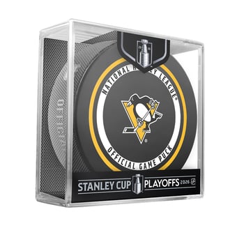 Pittsburgh Penguins Inglasco 2026 Stanley Cup Playoffs Official Game Puck