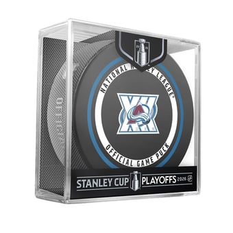 Colorado Avalanche Inglasco 2026 Stanley Cup Playoffs Official Game Puck