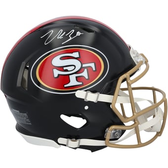 Nick Bosa San Francisco 49ers Autographed Riddell Rivalry Speed Authentic Helmet