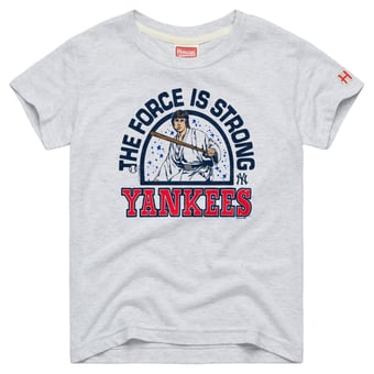 Toddler Homage  Heather Gray New York Yankees Star Wars x MLB Dark Side T-Shirt