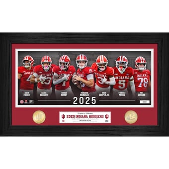 Highland Mint Indiana Hoosiers 2025 Season to Remember Limited Edition Bronze Panoramic Coin Photo Mint