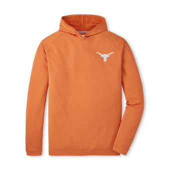 Men's Peter Millar  Texas Orange Texas Longhorns Pine Performance Hoodie