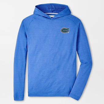 Men's Peter Millar  Royal Florida Gators Pine Performance Hoodie