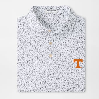 Men's Peter Millar  Gray Tennessee Volunteers Kick Off Performance Polo