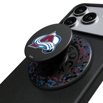 Keyscaper Colorado Avalanche  Confetti Magnetic Phone Grip & Stand