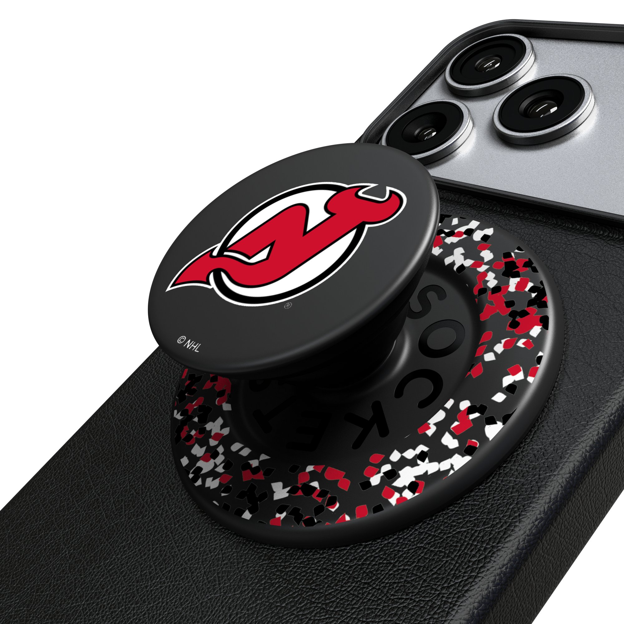 Keyscaper New Jersey Devils  Confetti Magnetic Phone Grip & Stand
