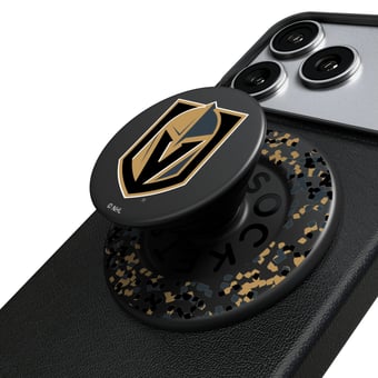 Keyscaper Vegas Golden Knights  Confetti Magnetic Phone Grip & Stand