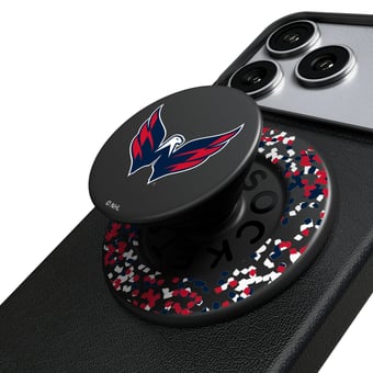 Keyscaper Washington Capitals  Confetti Magnetic Phone Grip & Stand
