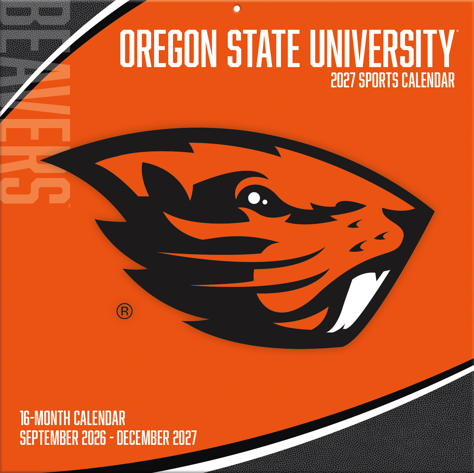 Oregon State Beavers 2027 12” x 12” Team Wall Calendar
