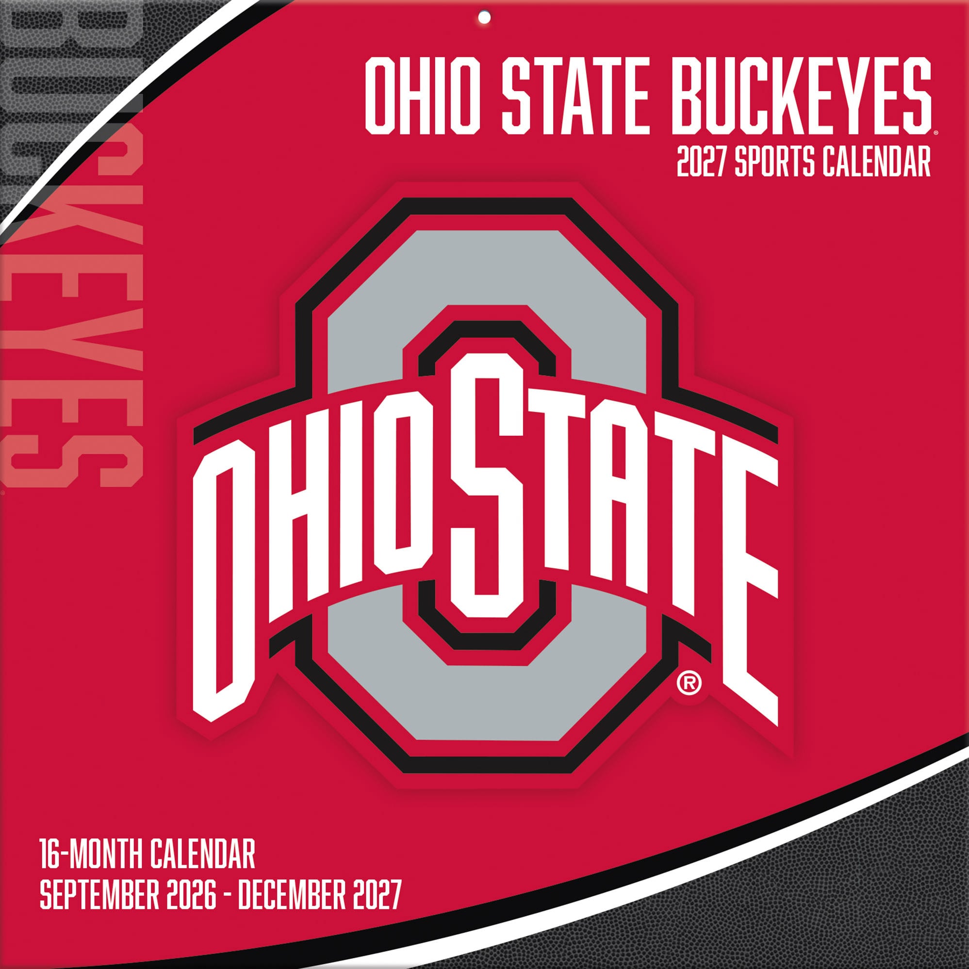 Ohio State Buckeyes 2027 12” x 12” Team Wall Calendar