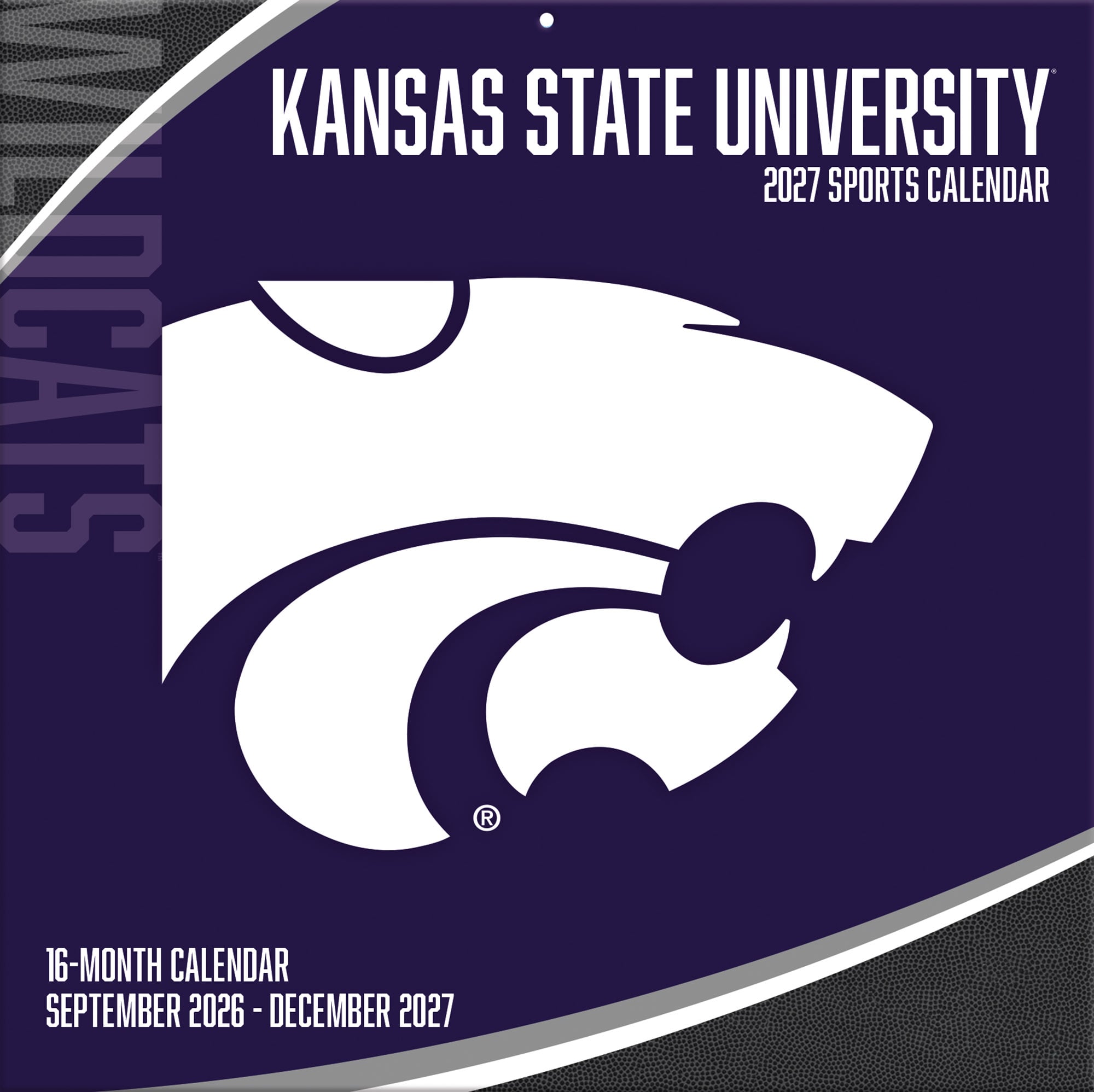 Kansas State Wildcats 2027 12” x 12” Team Wall Calendar