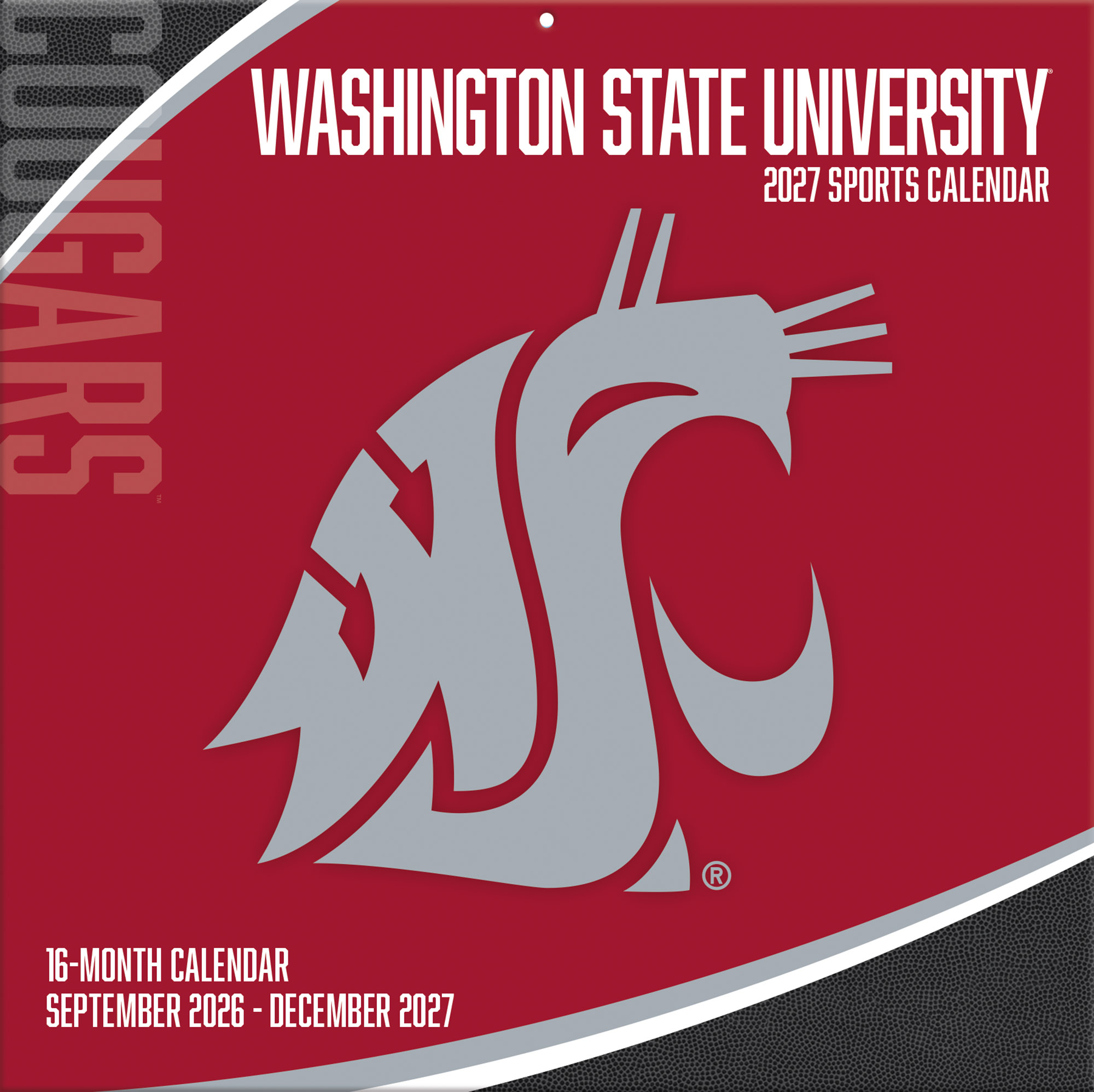 Washington State Cougars 2027 12” x 12” Team Wall Calendar