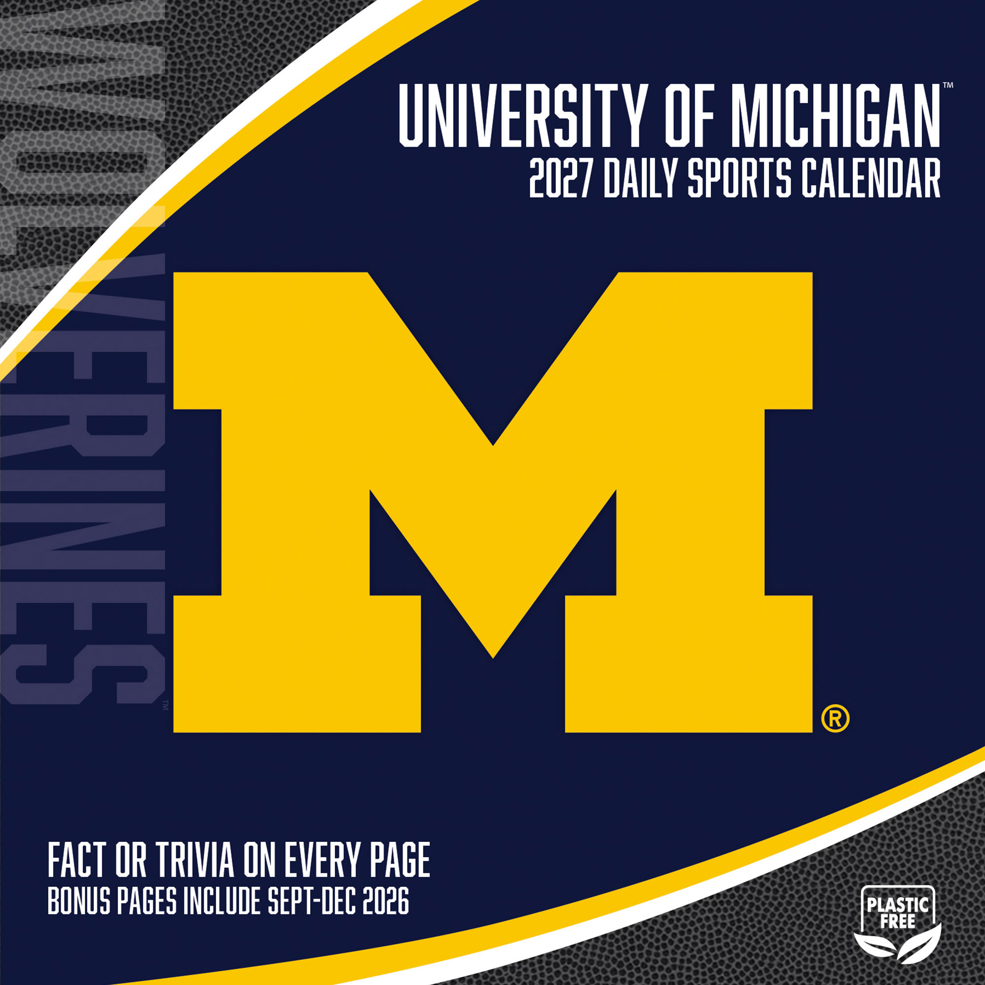Michigan Wolverines 2027 Box Calendar