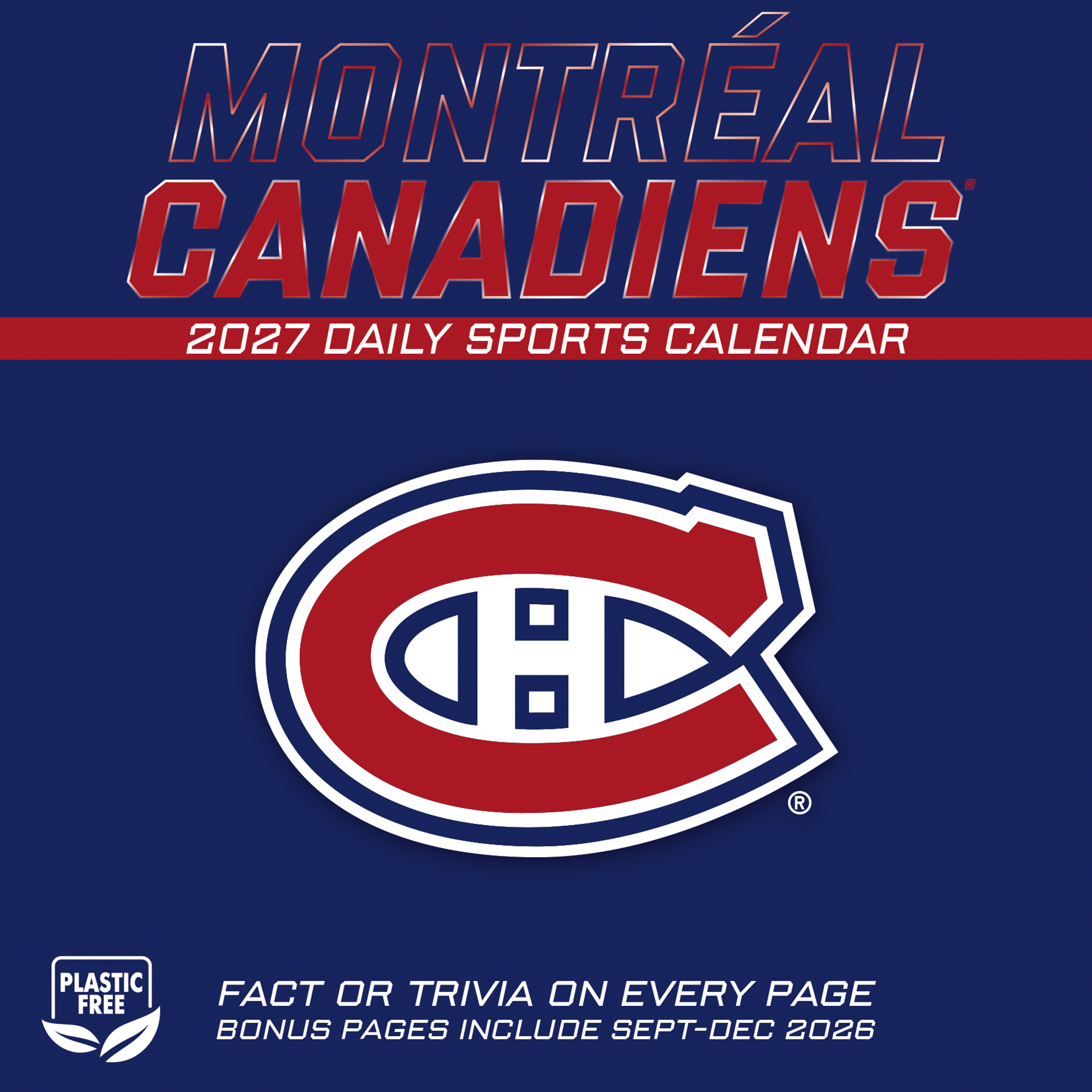 Montreal Canadiens 2027 Box Calendar