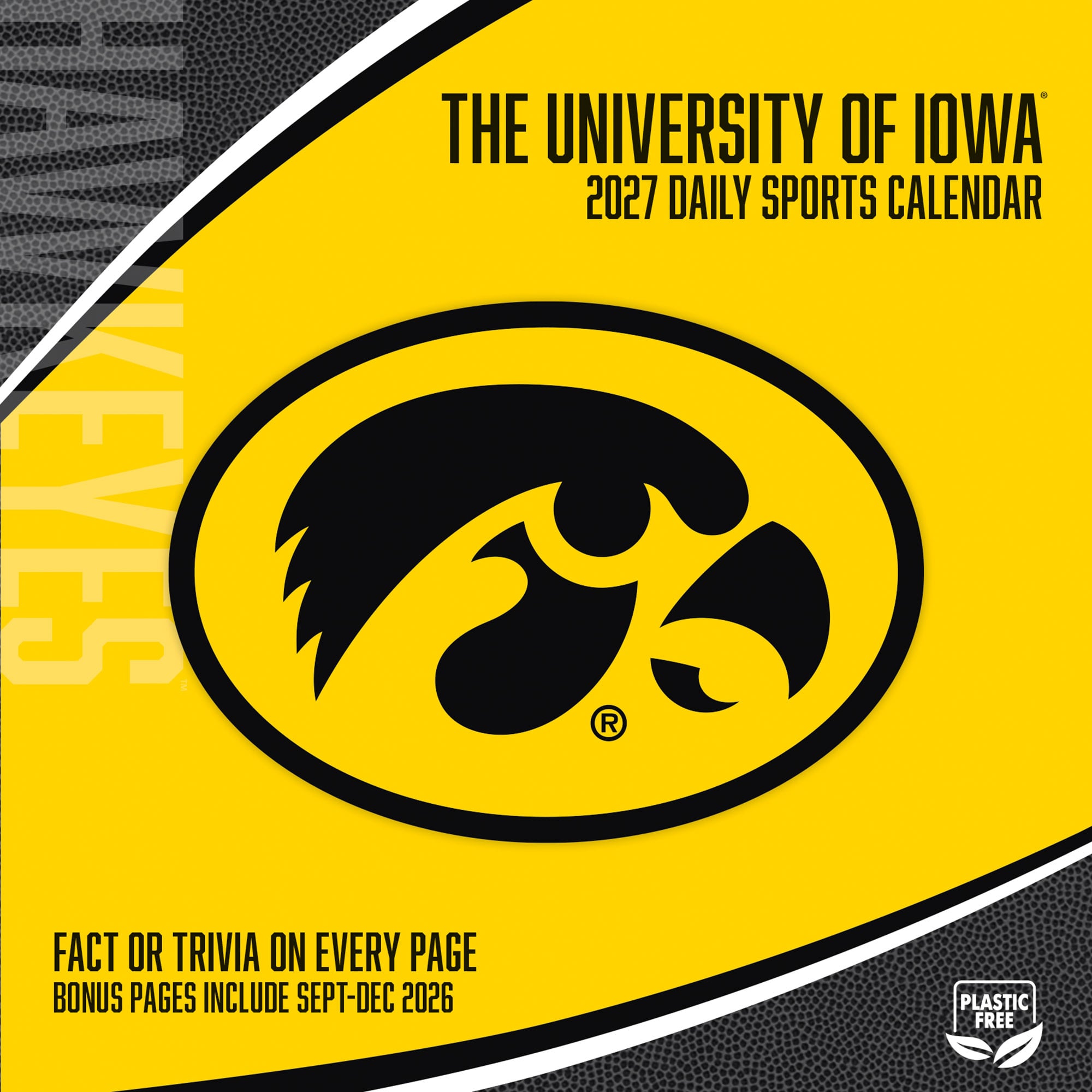 Iowa Hawkeyes 2027 Box Calendar