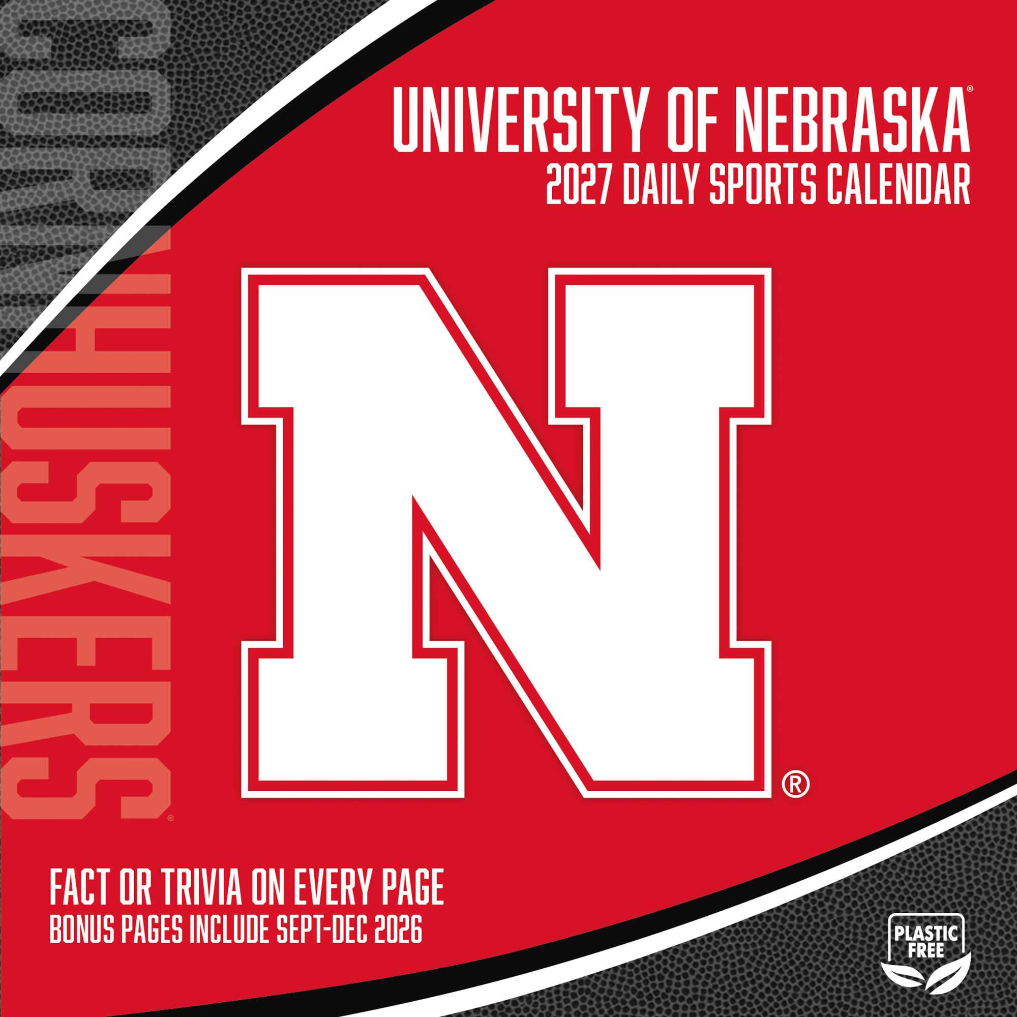 Nebraska Huskers 2027 Box Calendar