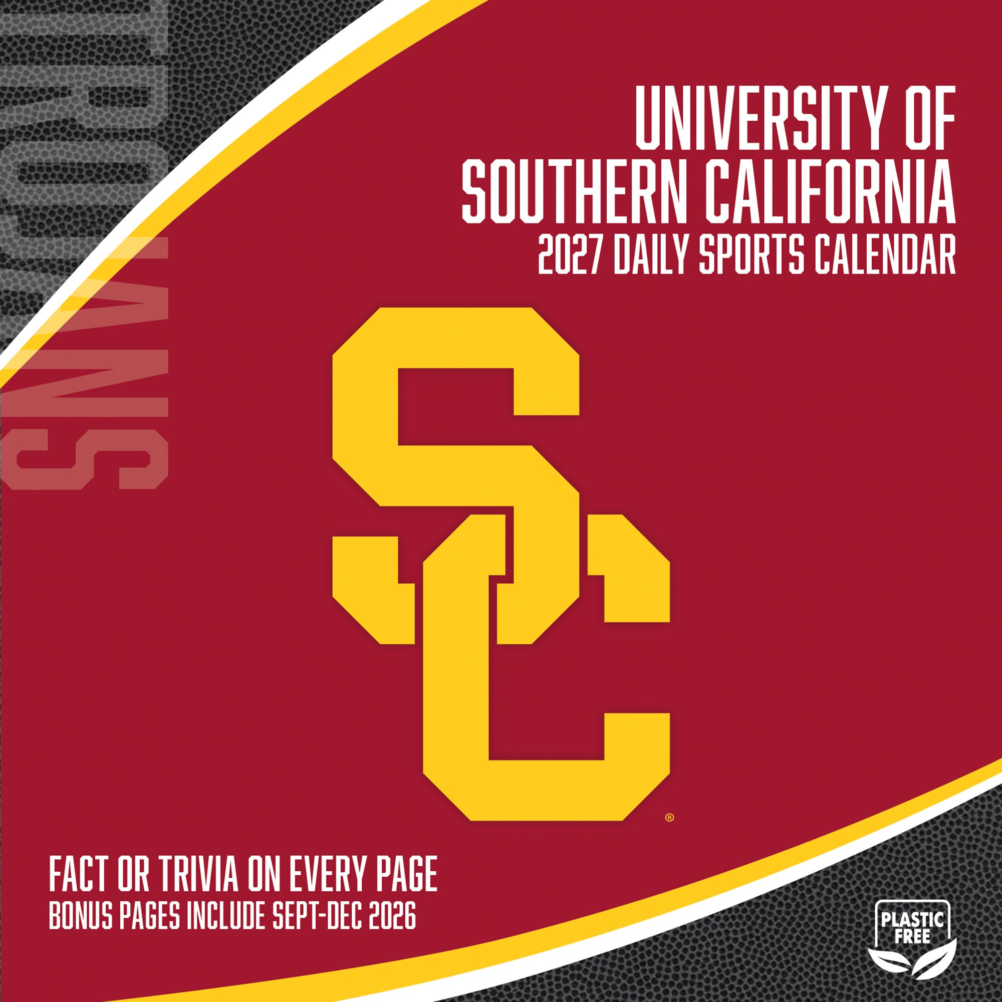 USC Trojans 2027 Box Calendar