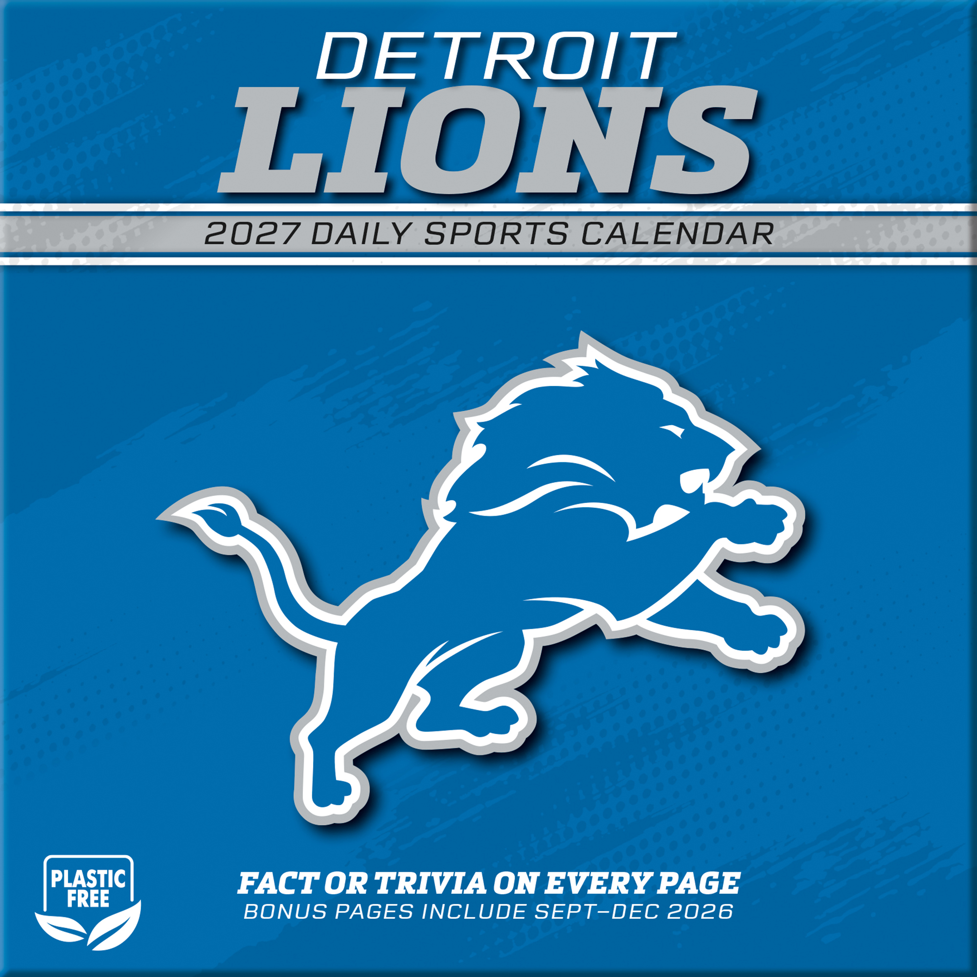 Detroit Lions 2027 Box Calendar
