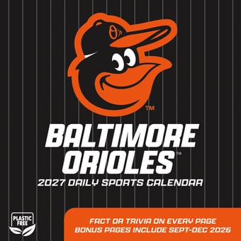 Baltimore Orioles 2027 Box Calendar