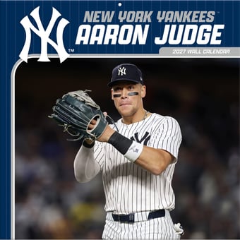 "Aaron Judge New York Yankees 12"" x 12"" 2027 Player Wall Calendar"