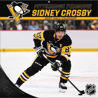 Sidney Crosby Pittsburgh Penguins 12" x 12" 2027 Player Wall Calendar