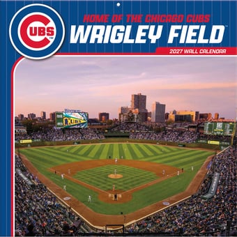 "Chicago Cubs 12"" x 12"" Stadium Wall Calendar"