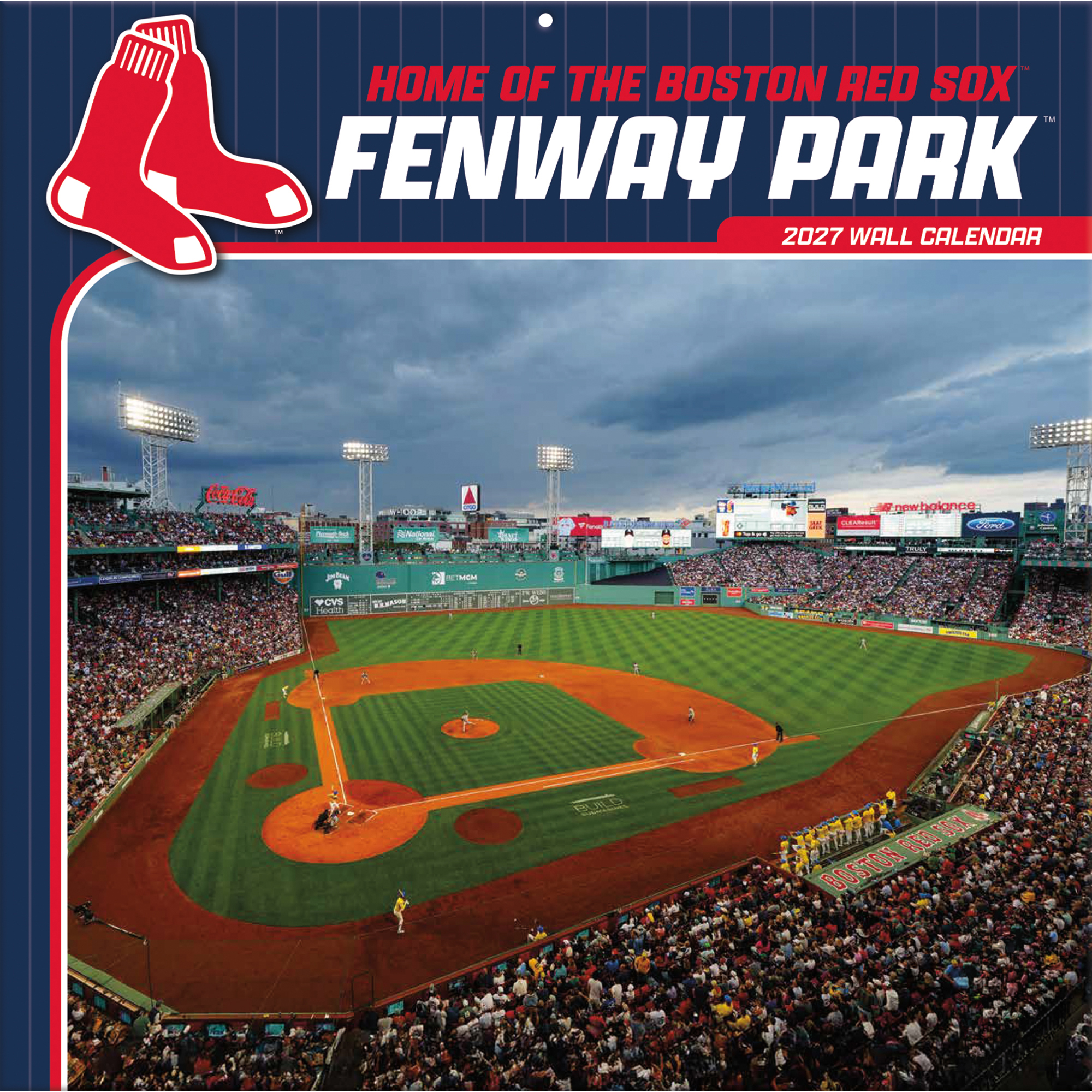 Boston Red Sox 12" x 12" Stadium Wall Calendar