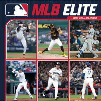 MLB 12" x 12" 2027 Wall Calendar