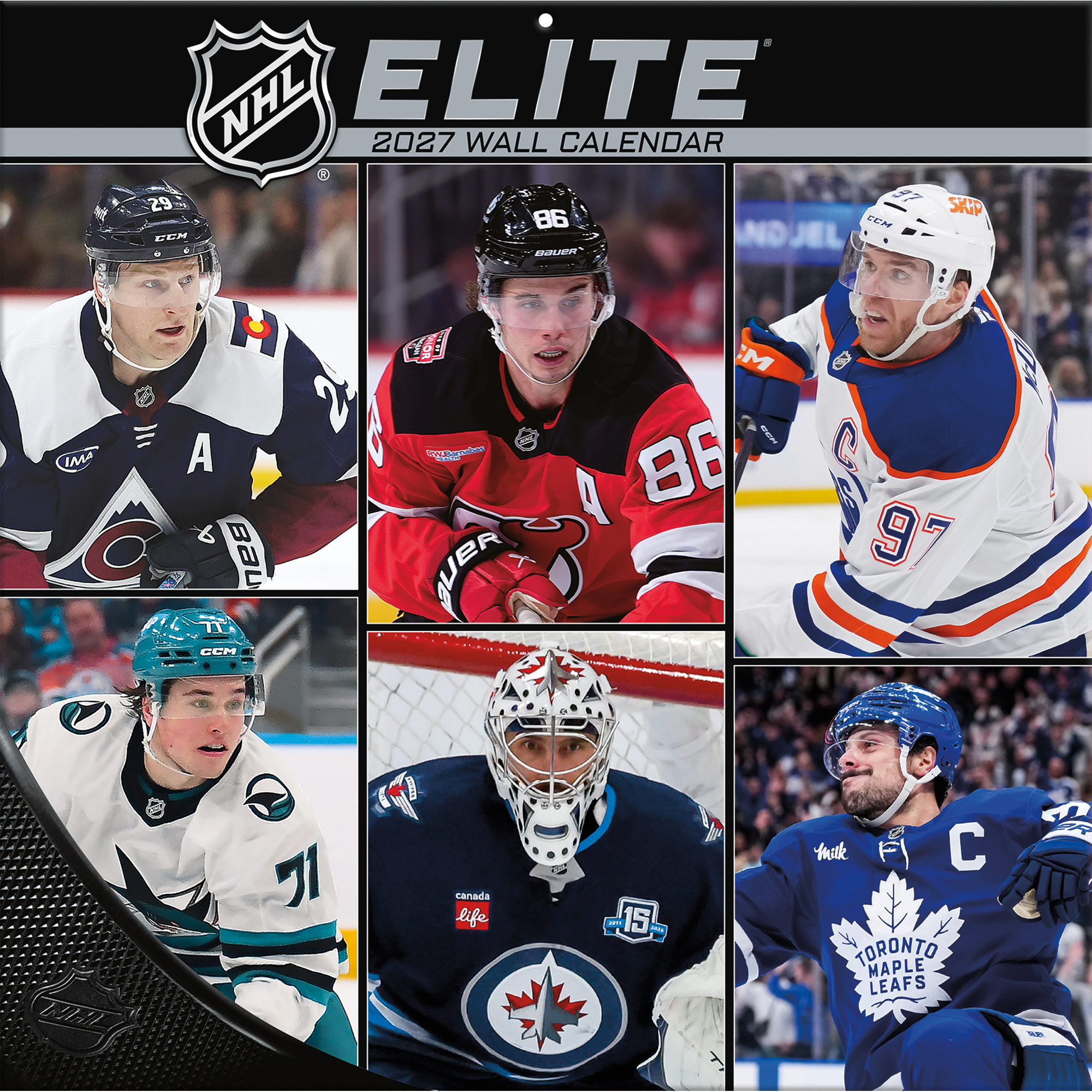 NHL 12" x 12" 2027 Wall Calendar