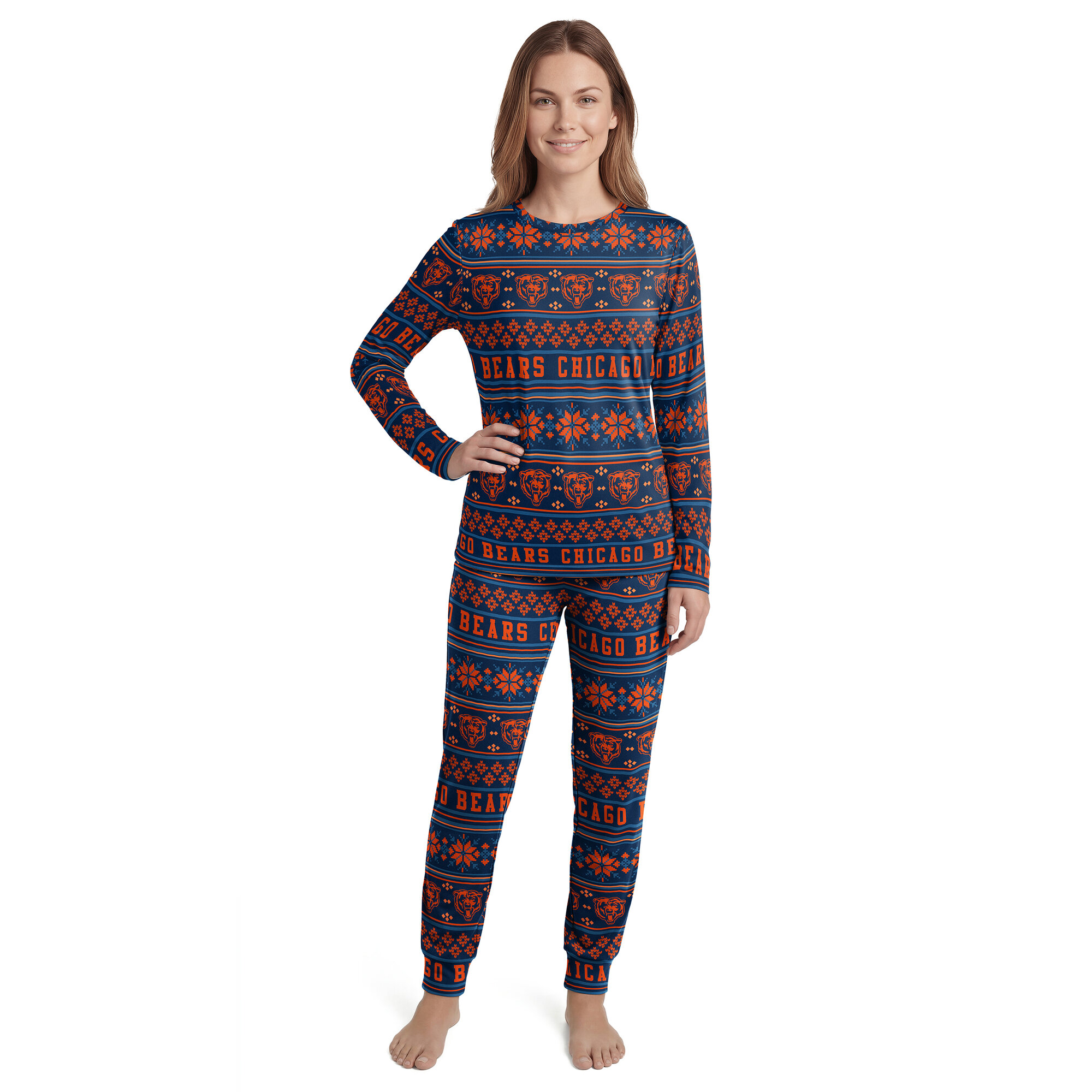 Women's Concepts Sport Navy Chicago Bears Jubilee Sleep Set